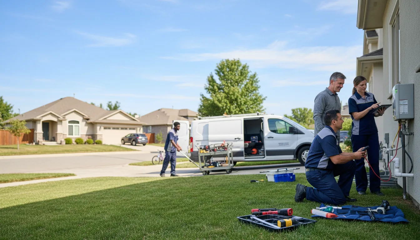 Tankless water heater service in Trenton, TN